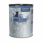 Catz Finefood Monoprotein zooplus 6x400 g - Puran