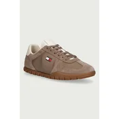 Tommy Jeans LOW LTH SDE RUNNER superge moške usnjene