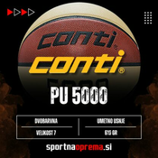 Conti PU 5000 – košarkarska žoga – velikost 7 – profesionalna zmogljivost za vsakega igralca