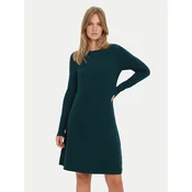 Vero Moda Pletena obleka Nancy 10254807 Zelena Regular Fit