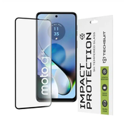 Techsuit – 111D Full Cover / Full Glue Glass zaščitno steklo za Motorola Moto G54 / Moto G14