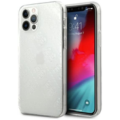 Guess iPhone 12 Pro Max 6,7 Transparent hardcase 4G 3D Pattern Collection (GUHCP12L3D4GTR)
