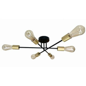 Crespilo Luster Crni 6x40W E27
