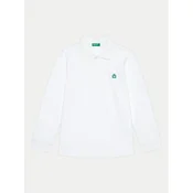 United Colors Of Benetton Polo majica 3089G3009 Bela Regular Fit