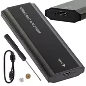 Hard disk adapter m.2 sata ngff usb 3.1 usb type-c crni