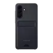 Samsung A57 5G SAMSUNG silikonska futrola za telefon s pretincem za karticu CRNA EF-OA576TBEGWW