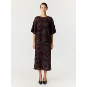 YAS Bluza YASELYSIA kostanj rjava/temno rjava
