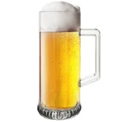 shumee Plastični vrček za pivo, nelomljiv, za večkratno uporabo, 620 ml