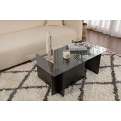 Hanah Home Klub sto Vetrino, 105x65x40cm, Crni