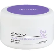 BioEarth Vitaminica blagi piling SMUTI za telo crna ribizla, 300 ml