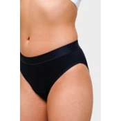 MyFemini Klasične bambusne menstrualne hlačke, srednja menstruacija (črne) - XL