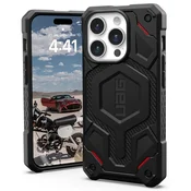 Ovitek UAG Monarch Pro Mag za iPhone 15 Pro Max - kevlar black