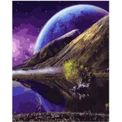 Norimpex - Puzzle Diamantova slika: Planet 30x40cm - 1 - 39 kosov