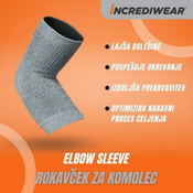Incrediwear Elbow Sleeve – rokavček za komolec – pospešite okrevanje in lajšajte bolečine