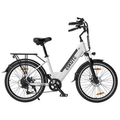 Eskute Mestno električno kolo ESKUTE C100 Step-Through, 250W 36V 10,4Ah, 25km/H - belo, (21960385)