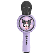 OTL Brezžični karaoke mikrofon OTL POPSING LED LIGHT UP KUROMI, (5000142594)