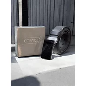 Cobyco Rucno pravljeni kaiš, Kožni, Crni