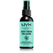 NYX Professional Makeup Dewy Finish pršilo za fiksiranje 02 Dewy Finish / Long Lasting 60 ml