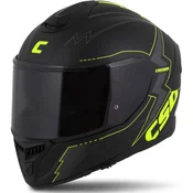 Integralna motociklistička kaciga Cassida Integral GT 2.1 Flash crno-fluo žuto-siva