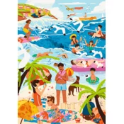 Trefl Puzzle Premium Plus Umetnost barv: V vročem poletju 1000 kosov