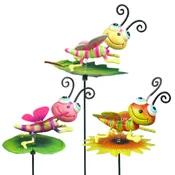 Garden Line OZDOBNA PALICA ZA CVETLIČNE GREDICE/VRT - METULJ 10 x 10 x 70 CM *5508