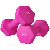 Homestar Set uteži 2 kosa 18x8x8 cm roza