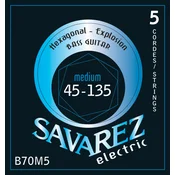 SAVAREZ B70M5 HEXAGONAL EXPLOSION 45-135 strune za bas kitaro