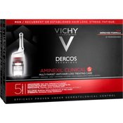 Vichy Dercos Aminexil Clinical 5 ciljana njega protiv opadanja kose za muškarce (Multi-Target Anti-Hair Loss Treating Care) 21 x 6 ml