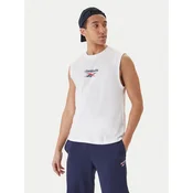 Reebok Majica brez rokavov Bradshaw RK25560CCM Bela Regular Fit