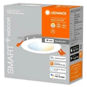 LEDVANCE SMART+ WiFi Orbis Downlight Slim O 12 cm - Dnevna soba / jedilnica - Sodobni - bela - Plastika