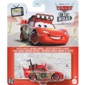 Avtomobili: Cryptid Buster Strela McQueen lik majhen avto 1/55 - Mattel