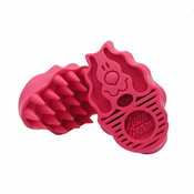 Kong ZoomGroom gumijasta krtača – roza