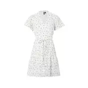 VERO MODA Obleka VMTRINE  mornarska / svetlo modra / oliva / bela