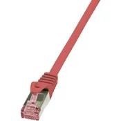 LogiLink RJ45 omrežni kabel CAT 6 S / FTP [1x RJ45 konektor - 1x RJ45 konektor] 10 m rdeča LogiLink