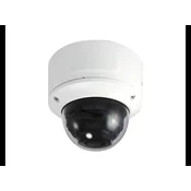 LevelOne GEMINI Zoom Dome IP omrežna kamera, 2MP, H.265, 4.3x optični zoom, dvosmerni zvok, IR LED, PoE, IK10, IP66