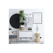 HANAH HOME Zidna polica Pomme White