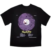 Prince Košulja Purple Rain Disc Unisex Black XL