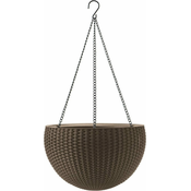 vaza HANGING SPHERE smeda