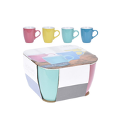 Set skodelic Mabadi Stoneware, 4 kosi, 340 ml