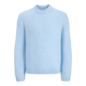 JACK & JONES Pulover JORSALAMANCO svetlo modra