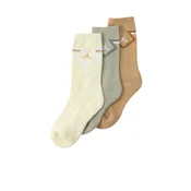 Jordan Nogavice DIAMOND slonovina/rjava/pastelno zelena/bela