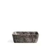 Siv kamnit umivalnik 40x40 cm Darnen – Kave Home