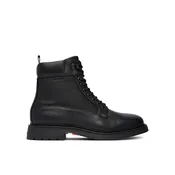 Gležnjarji Tommy Hilfiger Corporate Casual Mix W Wpm Boot FM0FM05988 Črna