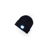 Ostatní Zimska kapa Winter hat with LED flashlight black