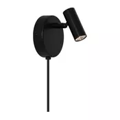 Nordlux - LED zidna reflektorska svjetiljka OMARI LED/3,2W/230V crna