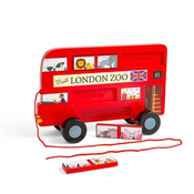 Bigjigs Toys Vlečna igrača Londonski avtobus