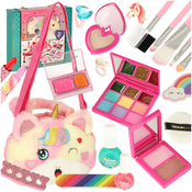 Otroški make up komplet v torbici Unicorn – 21 kosov - Rojstni dan - Za 5+ let
