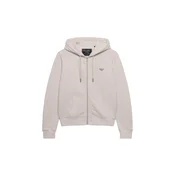 Superdry & Co Jopa na zadrgo svetlo siva