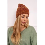 marka niezdefiniowana Cap with fleece Melisa K241 foxy+olive+dark pink