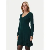 Guess Pletena obleka W6BK31 Z1443 Temno zelena Regular Fit